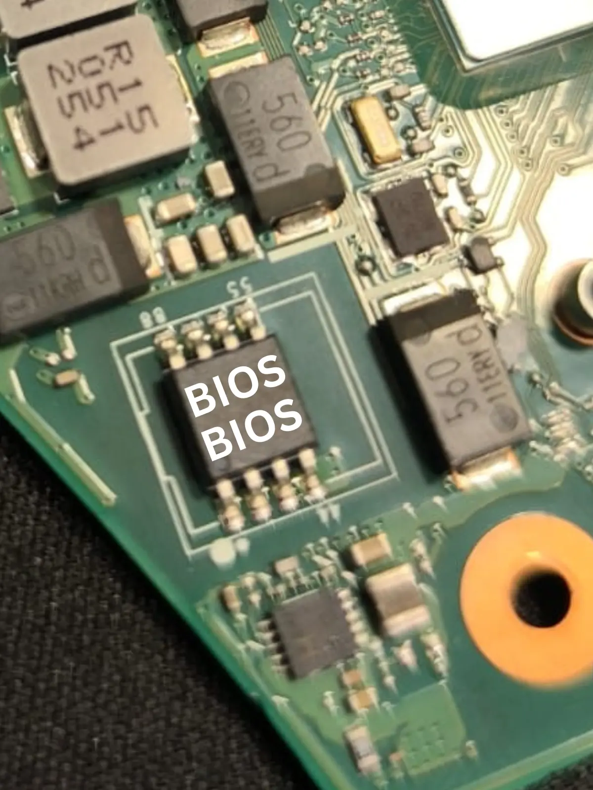 rescriere bios laptop la atelier