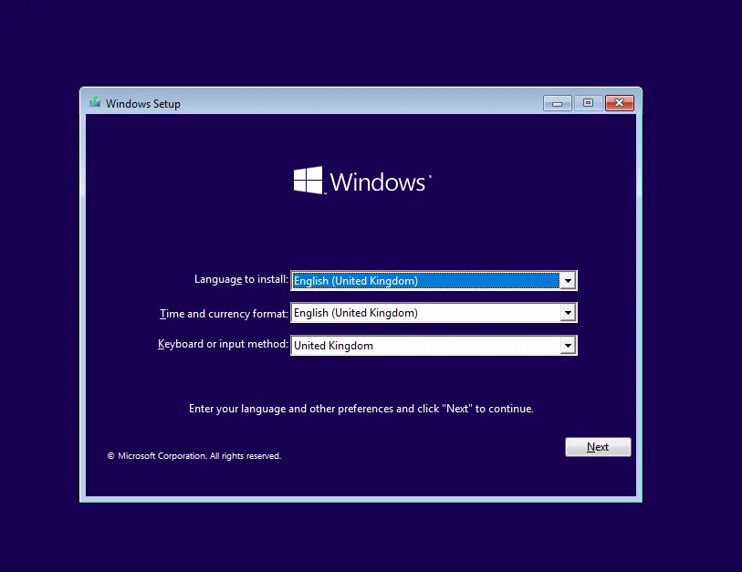 instalare windows 10 si 11 pe laptop si pc